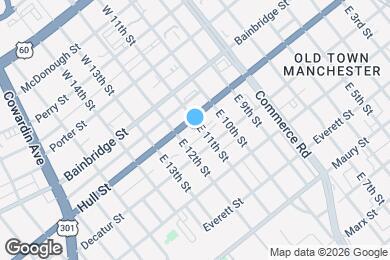 Map image of the property - 1100-1106 Hull St