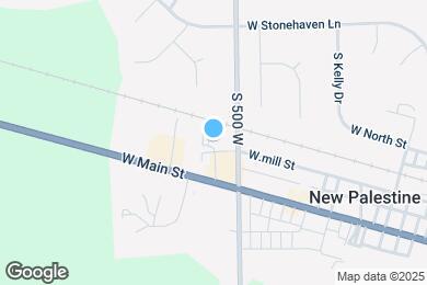 Map image of the property - Sugar Creek Apartments