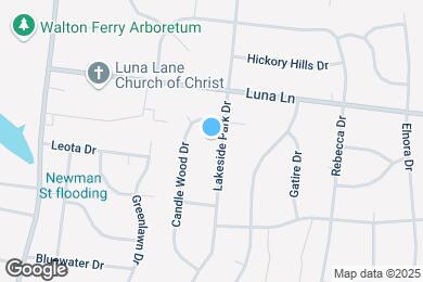 Map image of the property - 211 Lakeside Park Dr