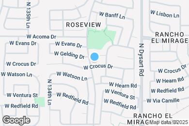 Map image of the property - 13286 W Crocus Dr