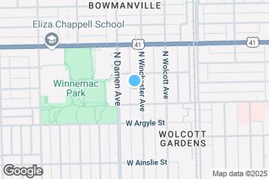Map image of the property - 5050 N Winchester Ave