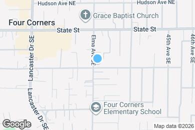 Map image of the property - 4225 Mahrt Ave SE