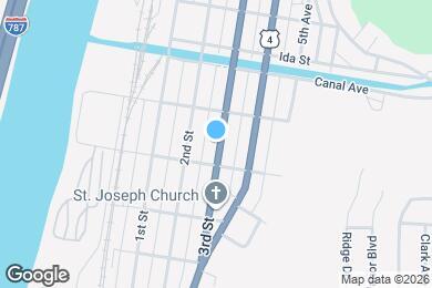 Map image of the property - 373 3rd St