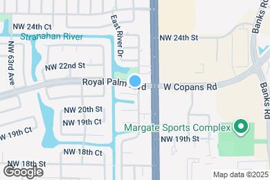 Map image of the property - 5801 Royal Palm Blvd