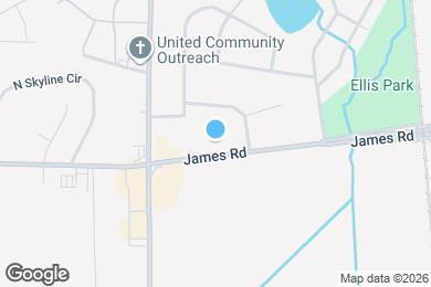 Map image of the property - 2714 James Rd