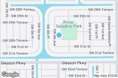 Map image of the property - 3016 SW 3rd Pl