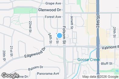 Map image of the property - 3000 25th St