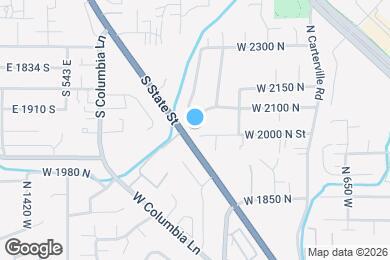Map image of the property - 1054 W 2000 N St