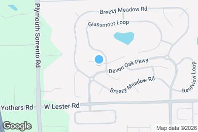 Map image of the property - 2508 Sugarsand Ct