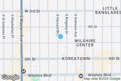 Map image of the property - 456 S Harvard Blvd