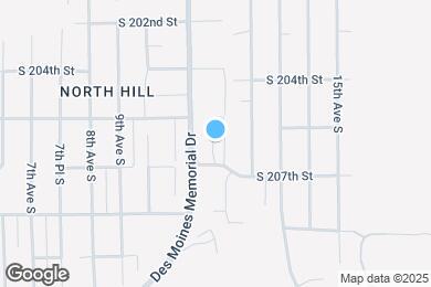 Map image of the property - 20621 12th Ave S