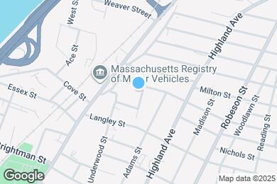 Map image of the property - 110 Stowe St