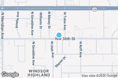 Map image of the property - 4144 NW 36th St