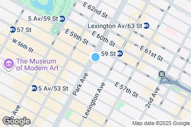 Map image of the property - 475 Park Ave
