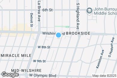 Map image of the property - 723 S Mansfield Ave