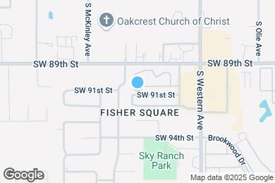 Map image of the property - 1029 SW 91st St