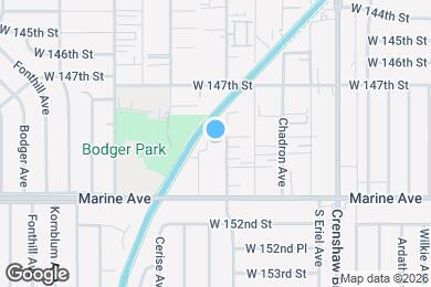 Map image of the property - 14905 Lemoli Ave.