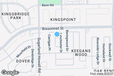 Map image of the property - 9223 Bristlebrook Dr