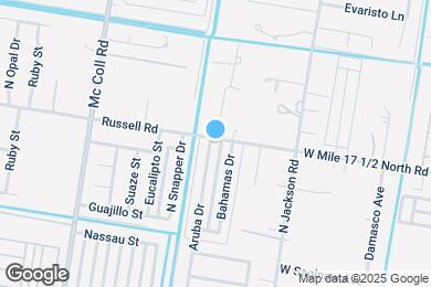 Map image of the property - 2118 Aruba Dr