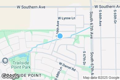 Map image of the property - 6845 W Alta Vista Rd