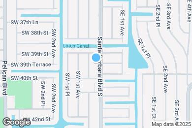 Map image of the property - 3910 Santa Barbara Blvd