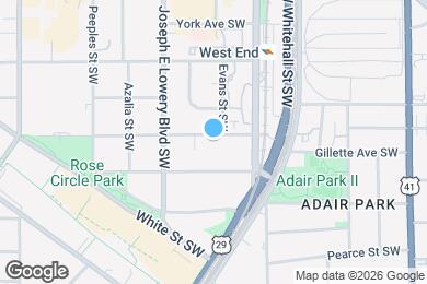 Map image of the property - Room in House on Beecher St SW