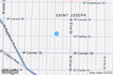 Map image of the property - 2776 N 53rd St