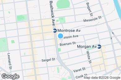 Map image of the property - JOHNSON AVENUE