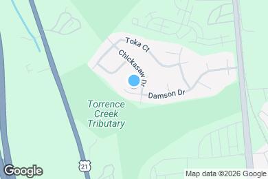Map image of the property - 13319 Damson Dr