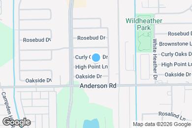 Map image of the property - 4322 High Point Ln