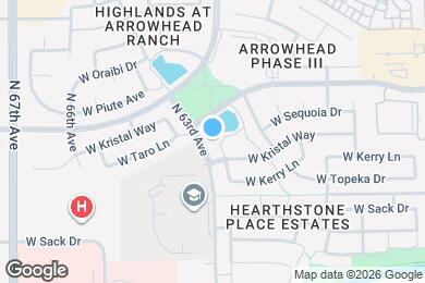 Map image of the property - 19318 N 62nd Dr