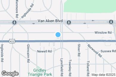 Map image of the property - 18725 Chagrin Blvd