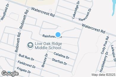 Map image of the property - 3514 Rainforest Ln