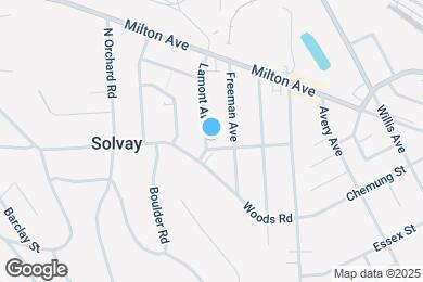 Map image of the property - 233 Lamont Ave