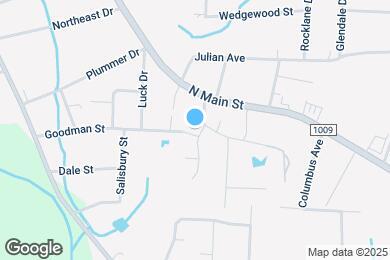 Map image of the property - 1702 Brittany Way