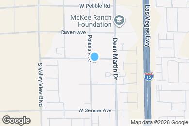 Map image of the property - 3385 W Agate Ave