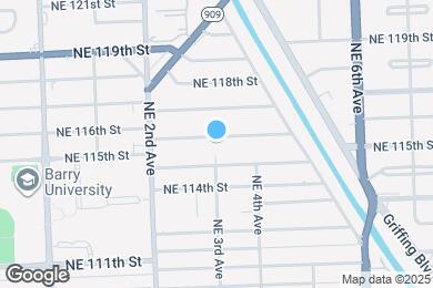 Map image of the property - 300 NE 116th St