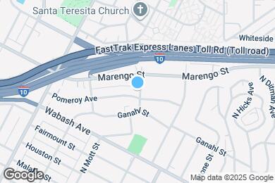 Map image of the property - 1023 Tremont St