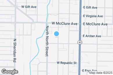 Map image of the property - 2315 N Bigelow St