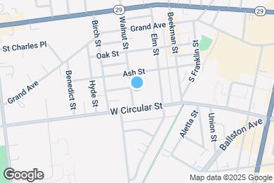 Map image of the property - 24 Walnut St