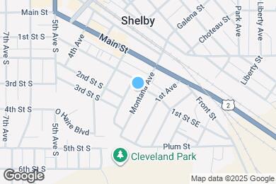 Map image of the property - 203 Montana Ave