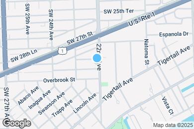 Map image of the property - 2780 SW 22nd Ave
