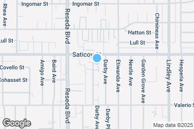 Map image of the property - 7540 Canby Ave