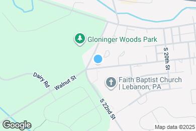Map image of the property - 2187 Walnut St
