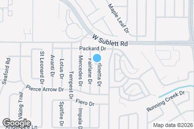 Map image of the property - 6212 Berlinetta Dr