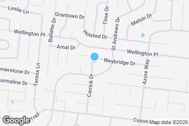 Map image of the property - 1505 Carrick Dr