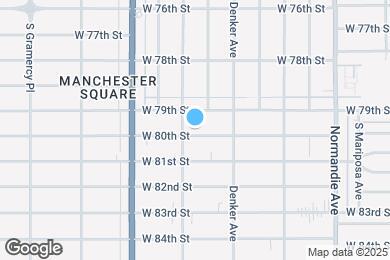 Map image of the property - 1647 W 80th St