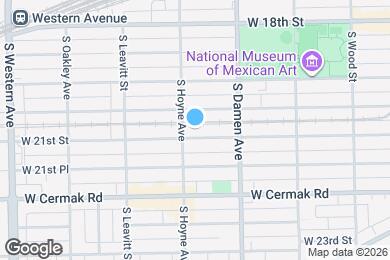Map image of the property - 2048 W 21st St