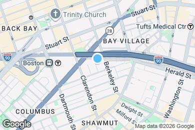 Map image of the property - 7 Saint Charles St