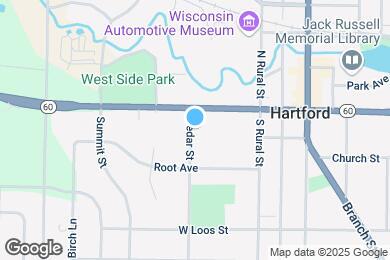 Map image of the property - 36 Cedar St